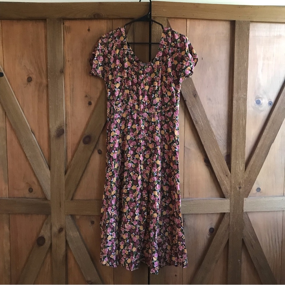 Vintage floral dress